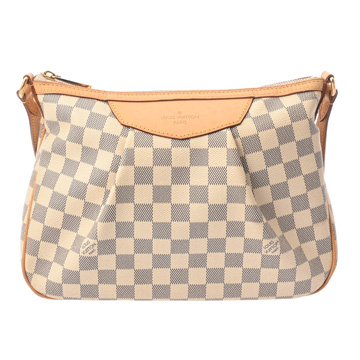 ルイ ヴィトン ダミエアズール シラクーサ PM ホワイト N41113 ダミエキャンバス レディース バッグ 【中古】【bag】
