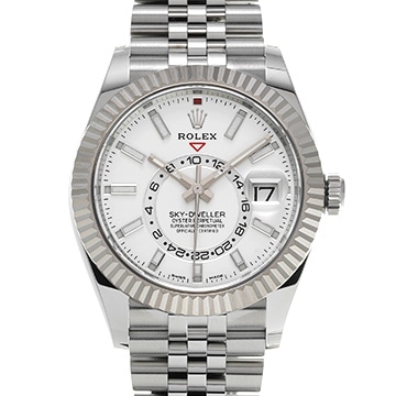 ロレックス スカイドゥエラー 326934 ホワイト メンズ 時計 【中古】【wristwatch】