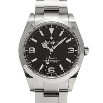 ロレックス エクスプローラー 214270 ブラック メンズ 時計 【中古】【wristwatch】