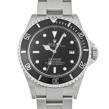 ロレックス シードゥエラー 16600 ブラック メンズ 時計 【中古】【wristwatch】