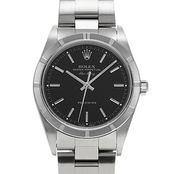 ロレックス エアキング 14010M ブラック メンズ 時計 【中古】【wristwatch】