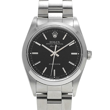 ロレックス エアキング 14000M ブラック メンズ 時計 【中古】【wristwatch】