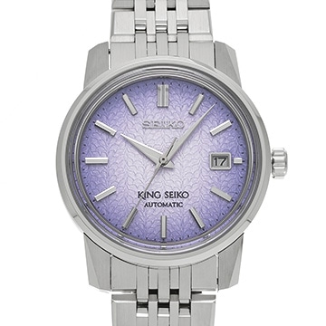 セイコー キングセイコー SDKA015 パープル メンズ 時計 【中古】【wristwatch】
