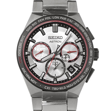 セイコー アストロン 大谷翔平 2022 リミテッドエディション SBXC125 シルバー メンズ 時計 【中古】【wristwatch】