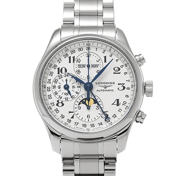 ロンジン マスターコレクション L2.773.4.78.6 シルバー メンズ 時計 【中古】【wristwatch】