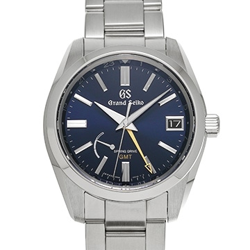 グランドセイコー ヘリテージコレクション スプリングドライブ GMT SBGE281 ミッドナイトブルー メンズ 時計 【中古】【wristwatch】