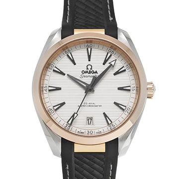 オメガ シーマスター アクアテラ コーアクシャル マスタークロノメーター 220.22.41.21.02.001 シルバー メンズ 時計 【中古】【wristwatch】