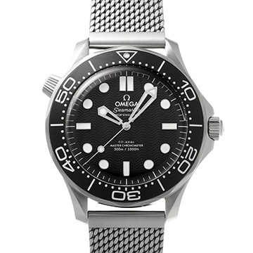 オメガ シーマスター ダイバー300 コーアクシャル マスタークロノメーター 210.32.42.20.01.003 ブラック メンズ 時計 【中古】【wristwatch】