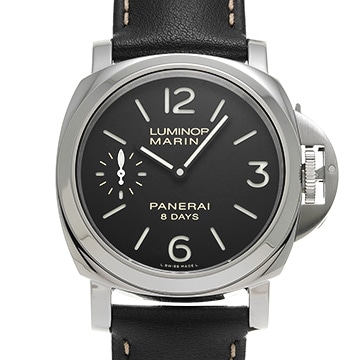 パネライ ルミノールマリーナ 8デイズ PAM00510 ブラック メンズ 時計 【中古】【wristwatch】