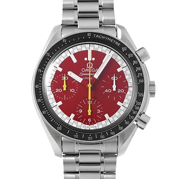 オメガ スピードマスター レーシング ミハエル・シューマッハ 3510.61 レッド メンズ 時計 【中古】【wristwatch】