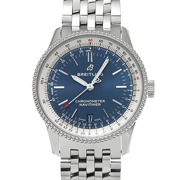 ブライトリング ナビタイマー オートマチック 38 A17325211C1A1 ブルー メンズ 時計 【中古】【wristwatch】