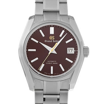 グランドセイコー ヘリテージコレクション メカニカル ハイビート36000 SBGH359 マルーン メンズ 時計 【中古】【wristwatch】
