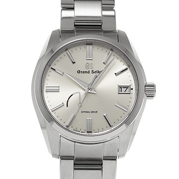 グランドセイコー ヘリテージコレクション スプリングドライブ SBGA437 シルバー メンズ 時計 【中古】【wristwatch】