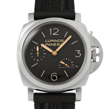 パネライ ルミノール 1950 3デイズ パワーリザーブ PAM00423 ブラック メンズ 時計 【中古】【wristwatch】