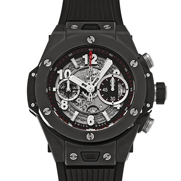 ウブロ ビッグバン ウニコ ブラックマジック 411.CI.1170.RX マットブラックスケルトン メンズ 時計 【中古】【wristwatch】