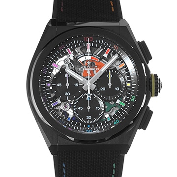 ゼニス デファイ エル・プリメロ 21 49.9013.9004/21.R952 スケルトン メンズ 時計 【中古】【wristwatch】