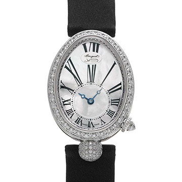 ブレゲ クイーン オブ ネイプルズ 8928BB/8D/844.DD0D ホワイトシェル レディース 時計 【中古】【wristwatch】