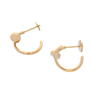 カルティエ ジュストアンクル ピアス ゴールド K18イエローゴールド YG レディース ジュエリー 【中古】【jewelry】