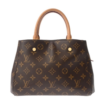 ルイ ヴィトン モノグラム モンテーニュ MM 2WAY ブラウン M41056 モノグラムキャンバス レディース バッグ 【中古】【bag】