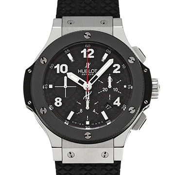 ウブロ ビッグバン スチール セラミック 301.SB.131.RX ブラックカーボン メンズ 時計 【中古】【wristwatch】