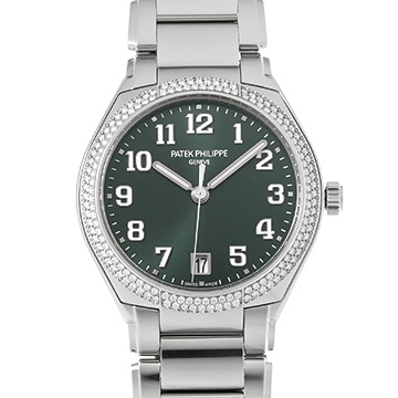 パテック フィリップ トゥエンティ-4 7300/1200A-011 オリーブグリーン・ソレイユ レディース 時計 【中古】【wristwatch】