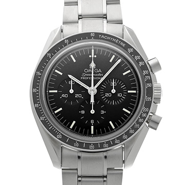 オメガ スピードマスター ムーンウォッチ プロフェッショナル アポロ11号 30th 3560.50 ブラック メンズ 時計 【中古】【wristwatch】