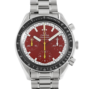 オメガ スピードマスター レーシング ミハエル・シューマッハ 3810.61.41 レッド メンズ 時計 【中古】【wristwatch】