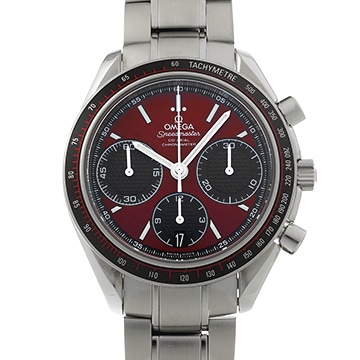 オメガ スピードマスター レーシング コーアクシャル 326.30.40.50.11.001 レッド/ブラック メンズ 時計 【中古】【wristwatch】