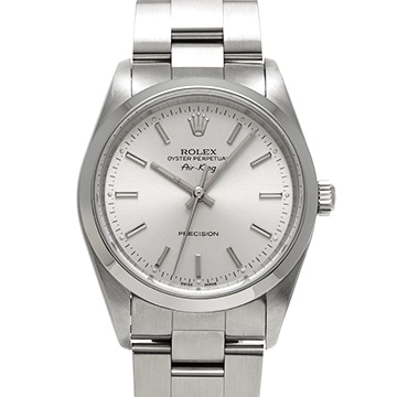 ロレックス エアキング 14000 シルバー メンズ 時計 【中古】【wristwatch】