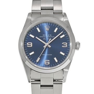 ロレックス エアキング 14000 ブルー メンズ 時計 【中古】【wristwatch】