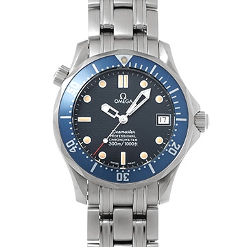 オメガ シーマスター 300 デイト 2551.80 ブルー メンズ 時計 【中古】【wristwatch】