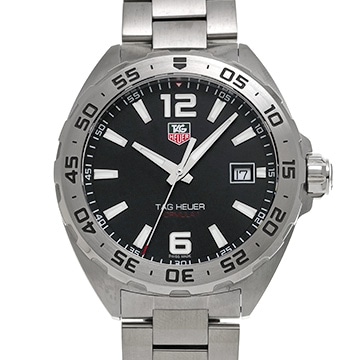 タグ ホイヤー フォーミュラ1 クォーツ WAZ1112.BA0875 ブラック メンズ 時計 【中古】【wristwatch】