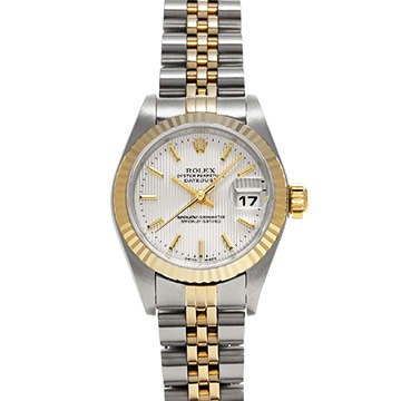 ロレックス デイトジャスト 79173 シルバータペストリー レディース 時計 【中古】【wristwatch】