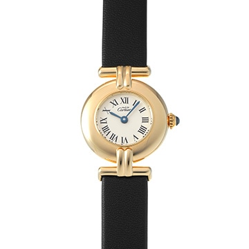 カルティエ マスト コリゼ  ヴェルメイユ SM 590002 アイボリー レディース 時計 【中古】【wristwatch】