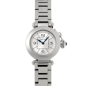 カルティエ ミスパシャ W3140007 シルバー レディース 時計 【中古】【wristwatch】