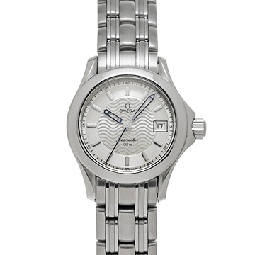 オメガ シーマスター 120 クォーツ 2581.31 シルバー レディース 時計 【中古】【wristwatch】