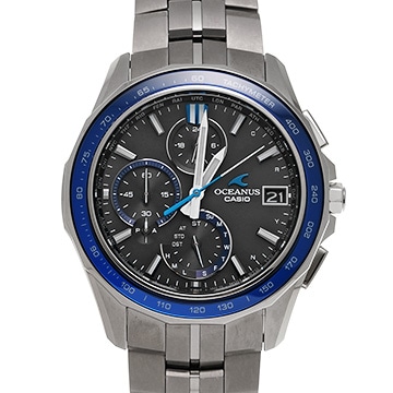 カシオ オシアナス マンタ OCW-S7000B-1AJF ブルー メンズ 時計 【中古】【wristwatch】