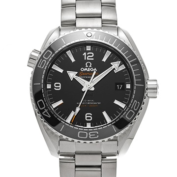 オメガ シーマスター プラネットオーシャン 600 コーアクシャル マスタークロノメーター 215.30.44.21.01.001 ブラック メンズ 時計 【中古】【wristwatch】