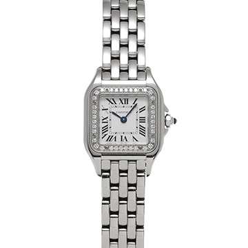 カルティエ パンテール ドゥ カルティエ SM W4PN0016 シルバー レディース 時計 【中古】【wristwatch】
