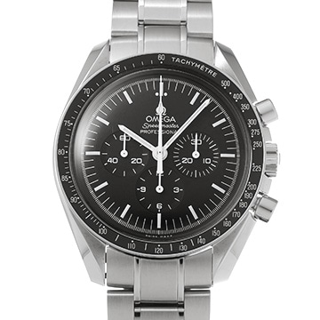 オメガ スピードマスター ムーンウォッチ プロフェッショナル 311.30.42.30.01.005 ブラック メンズ 時計 【中古】【wristwatch】