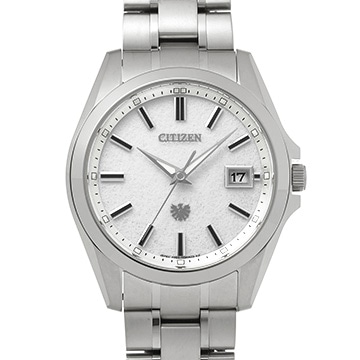 シチズン ザ シチズン AQ4091-56A ホワイト メンズ 時計 【中古】【wristwatch】