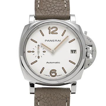 パネライ ルミノール ドゥエ PAM01043 ホワイト ユニセックス 時計 【中古】【wristwatch】