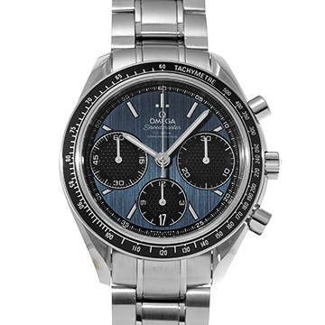 オメガ スピードマスター レーシング コーアクシャル 326.30.40.50.03.001 ブルー/ブラック メンズ 時計 【中古】【wristwatch】