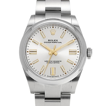 ロレックス オイスターパーペチュアル 41 134300 シルバー メンズ 時計 【新品】【wristwatch】