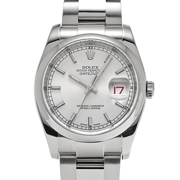 ロレックス デイトジャスト 116200 シルバー メンズ 時計 【中古】【wristwatch】