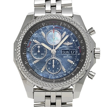 ブライトリング ベントレー GT ブルーマザーオブパール 日本限定 A133627X/BE63 ブルーシェル メンズ 時計 【中古】【wristwatch】
