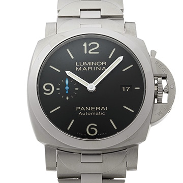 パネライ ルミノールマリーナ 1950 3デイズ アッチャイオ PAM01312 ブラック メンズ 時計 【中古】【wristwatch】