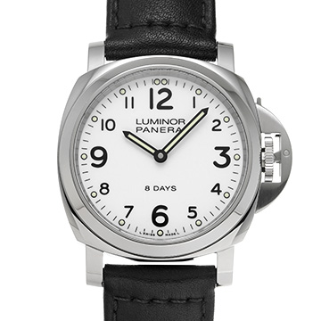 パネライ ルミノール ベース 8デイズ アッチャイオ PAM00561 ホワイト メンズ 時計 【中古】【wristwatch】