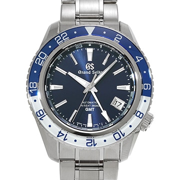 グランドセイコー スポーツコレクション メカニカル ハイビート36000 GMT SBGJ237 ミッドナイトブルー メンズ 時計 【中古】【wristwatch】