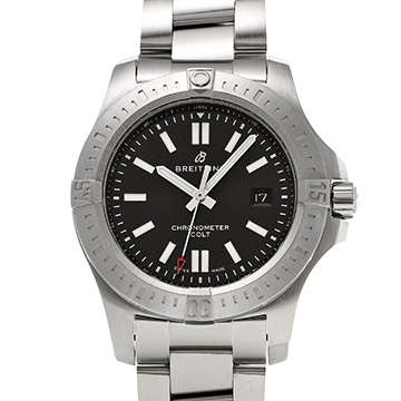 ブライトリング コルト オートマチック 44 A17388101B1A1 ブラック メンズ 時計 【中古】【wristwatch】